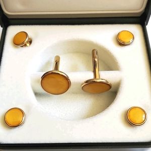 Raffinati Cuff Links Gold